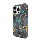 Marble Double Layer Decoration iPhone 14 Case | MagSafe